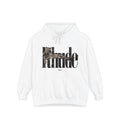 Attitude Leopard Print Hoodie — Graphic Text Pullover