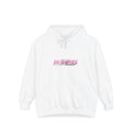 Hoodie — 'All Smiles' Pink Script Graphic Hooded Sweatshirt