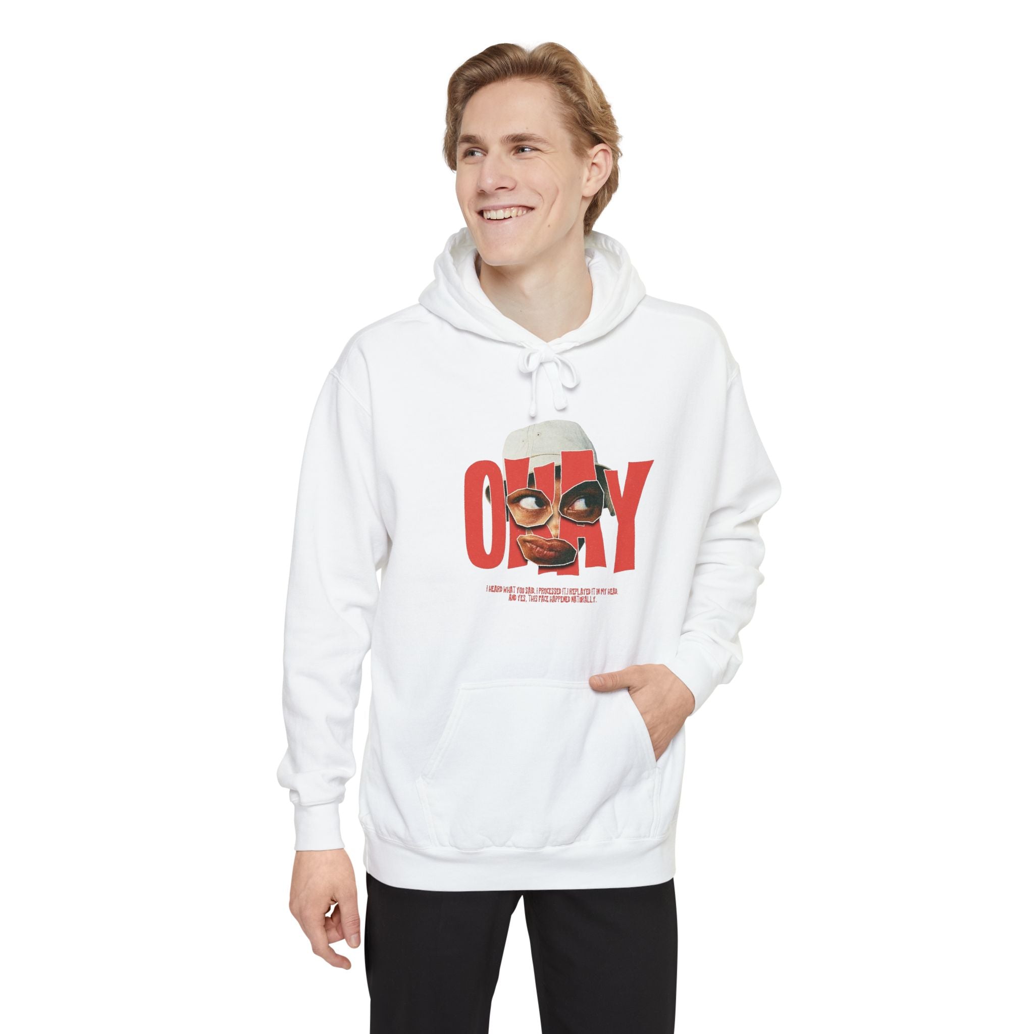Unisex Garment-Dyed Hoodie