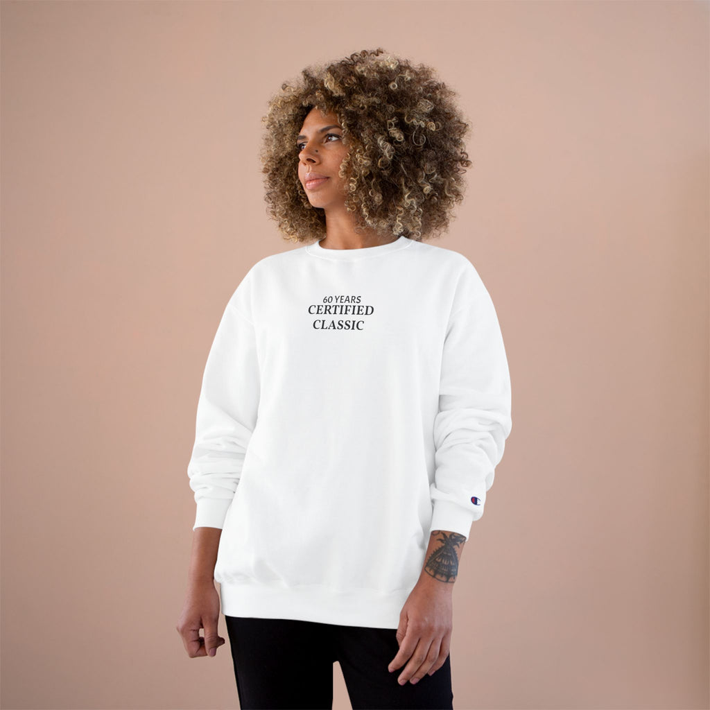 Certified Classic Sweatshirt — Vintage Collage Graphic Crewneck