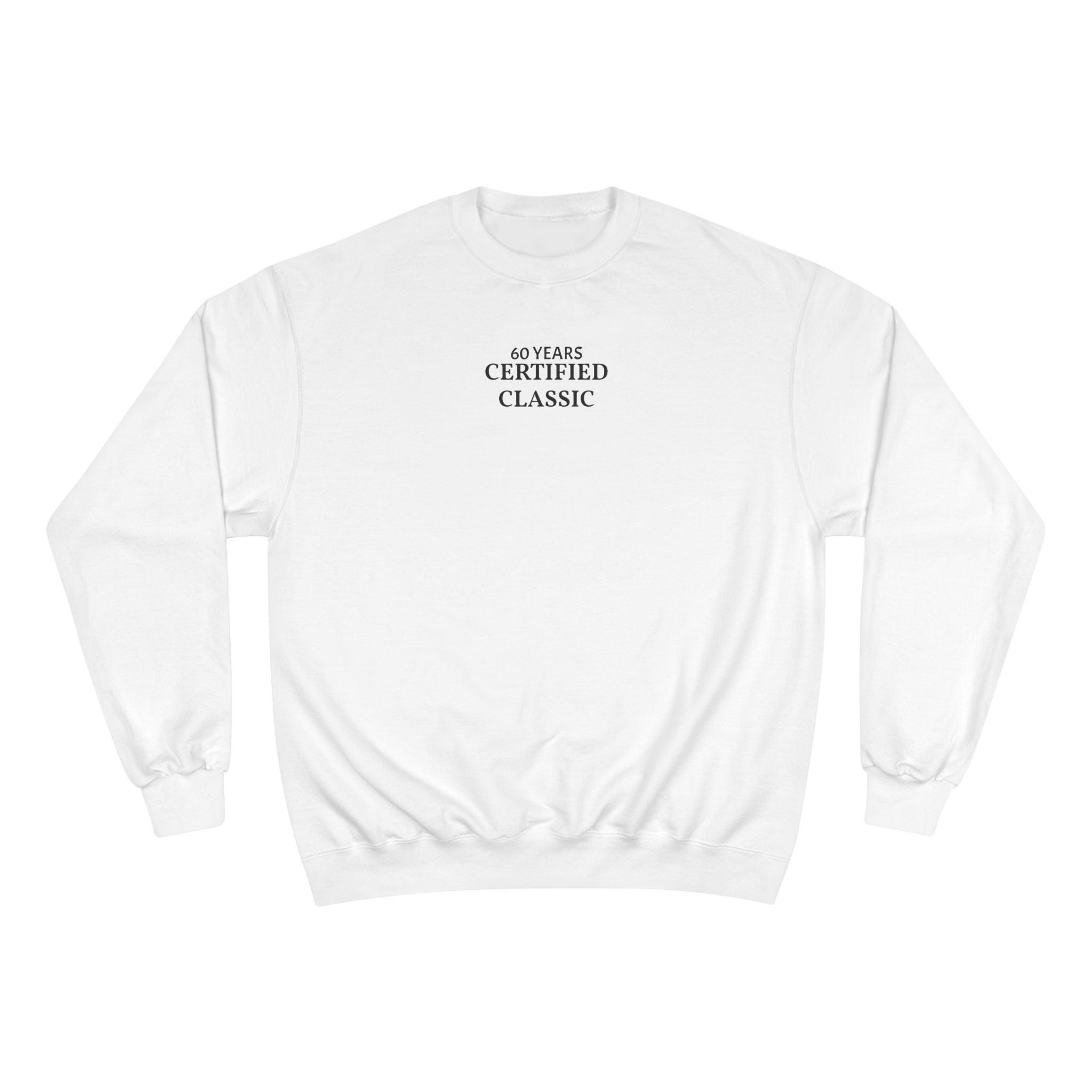 Certified Classic Sweatshirt — Vintage Collage Graphic Crewneck