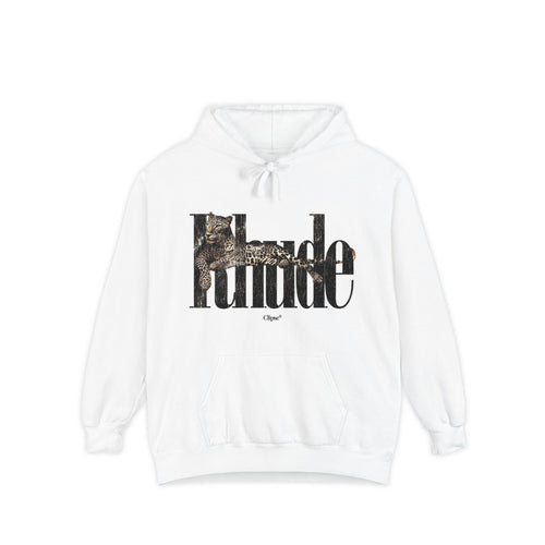 Attitude Leopard Print Hoodie — Graphic Text Pullover - ARSLANHAN