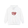 Cherub Trio Graphic Hoodie — Vintage Red Angel Design - ARSLANHAN